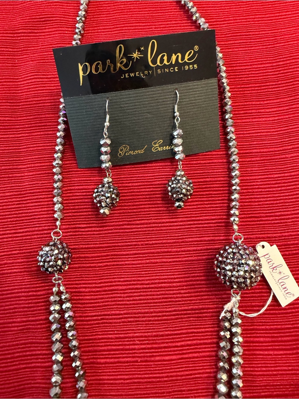Park Lane Glitter Girl Necklace & Earrings Set